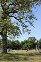 Historic Rucker Cemetery Located outside of Troup TX