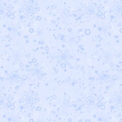 Winter Snowflake Background – Frosty Ice Texture, Holiday Seasonal Design