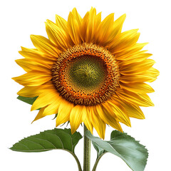 Obraz premium bright flower on a transparent background 
