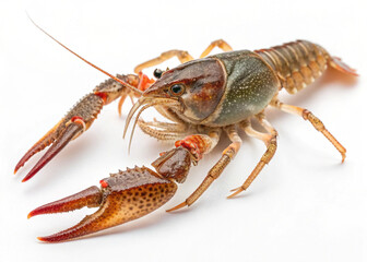 lobster isolated on white