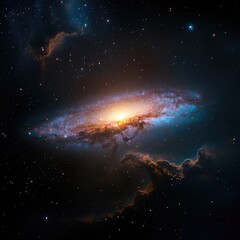 Fototapeta premium Galactic Night Sky