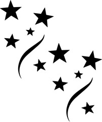 Magical Shooting Star Clipart