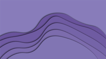 Purple paper cut background for website or desktop background