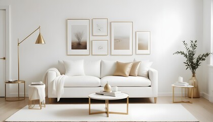 Photo interior modern design room 3d illustration
