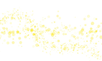 abstract yellow background with bubbles