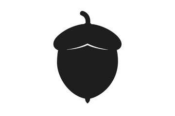 acorn on a white background