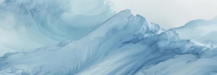 Abstract light blue watercolor wash, flowing, tranquil, smooth ,  minimalist,  river,  elegant