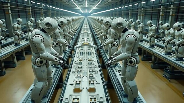 Robotic Automation Manufacturing, Streamlining Production Processes, Future Industry
