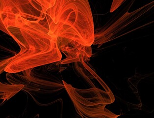 Imaginatory fractal abstract background Image