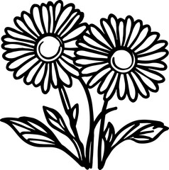 Cute Daisy Clipart for Craft Projects

