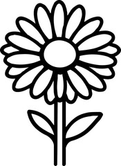 Cute Daisy Clipart for Craft Projects

