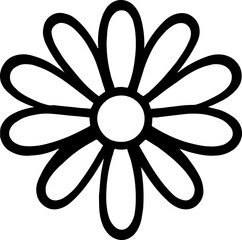 Cute Daisy Clipart for Craft Projects

