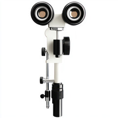 microscope isolated on white