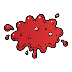 Horror-blot: dark, shapeless ink stains evoking fear, as shifting forms suggest lurking nightmares and twisted, malevolent entities from the void.