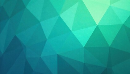 Obraz premium Subtle geometric pattern in calming blues and greens, green, elegant