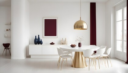 Photo interior modern design room 3d illustration