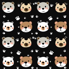 There are many cute designs of the face, suitable for screen printing on object surfaces.