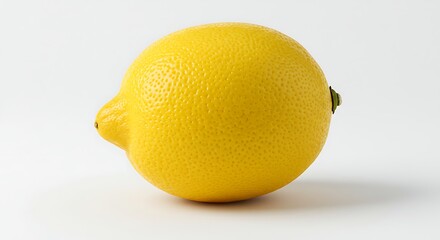 Vibrant Yellow Lemon: A High-Resolution Image