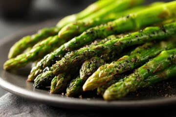 Roasted Asparagus with Sesame Seeds: A Delicious and Simple Recipe, Perfect Side Dish for Any Meal.