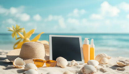 Relaxing Beach Day Essentials by the Seaside