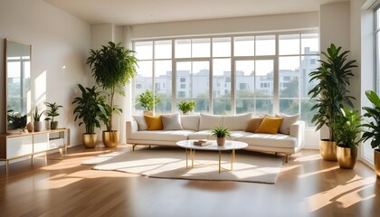 Photo interior modern design room 3d illustration