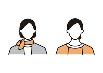 エステティシャン、コンシェルジュの女性