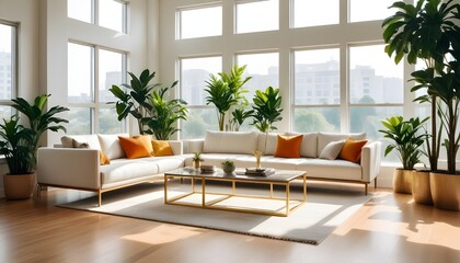 Photo interior modern design room 3d illustration