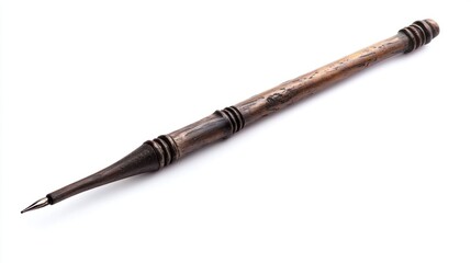 Calligraphy pen isolated on white background