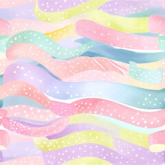 cute ribbon pattern background