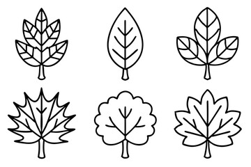 Stylized Tree in Fall Vector