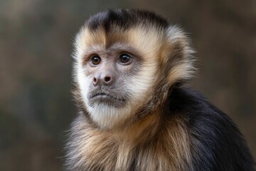 Naklejka premium Monkey Portrait Closeup