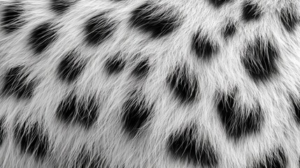 Close Up of Soft White Fur Showcasing Intricate Textures and Natural Beauty in a Serene Environment