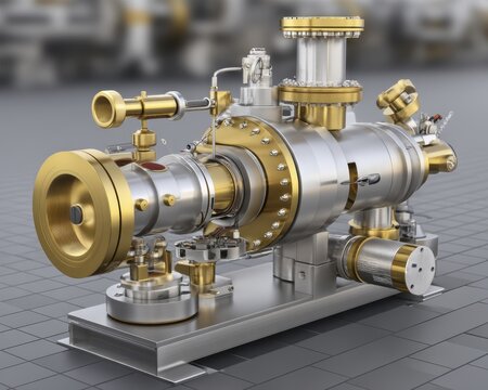 High-tech apparatus precisely measuring chemical components - precision instrument components mass