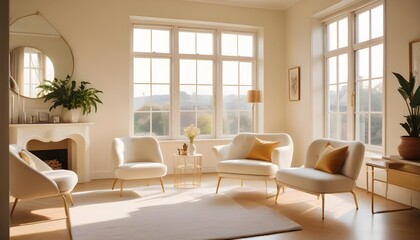 Photo interior modern design room 3d illustration