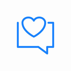 message love icon sign vector