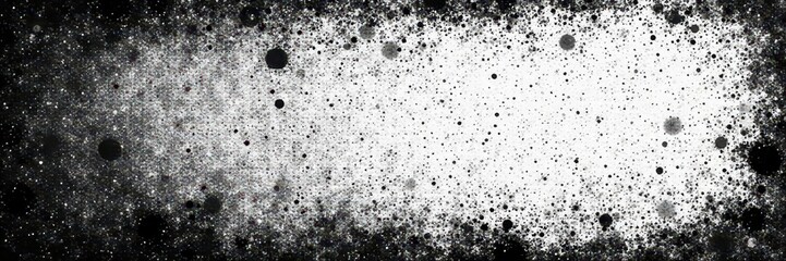 Obraz premium Black and white distressed pin dot textile texture, grunge effect, wallpaper, texture, uneven