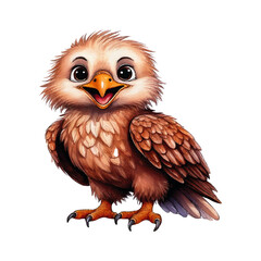 Eagle, Cute children's illustration