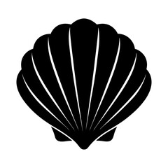 Scallop Silhouette with Ridges © Jannatun