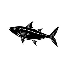 Sardine Silhouette in Motion