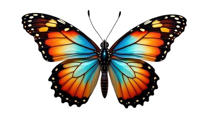 Fototapeta premium butterfly isolated on white
