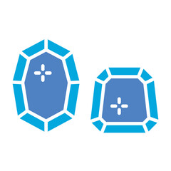 Fototapeta premium Gems Icon