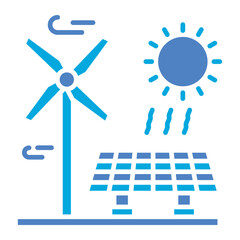 Renewable energy Icon
