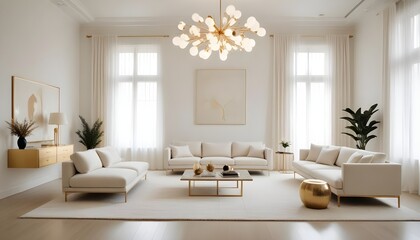 Photo interior modern design room 3d illustration