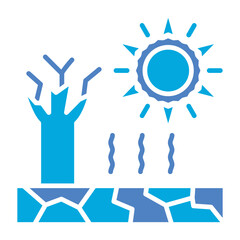 Obraz premium Drought Icon