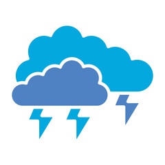 Cloud thunder Icon