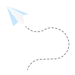 Vector Realistic colour Paper Planes. Colorful Folded Paper Planes. Simple Paper Airplanes Design Template