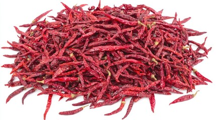 Fototapeta premium Aromatic Dried Red Chilies: A Spicy Culinary Delight