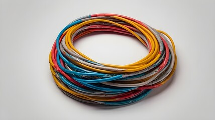 colorful rubber bands