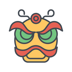 Dragon Dance Icon Design