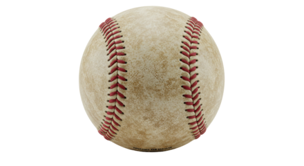 Isolated Baseball Ball